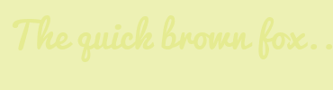 Image with Font Color E5EB91 and Background Color EDF1B4